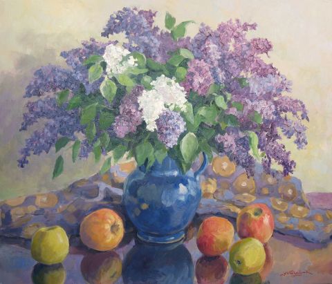 Les lilas et les pommes